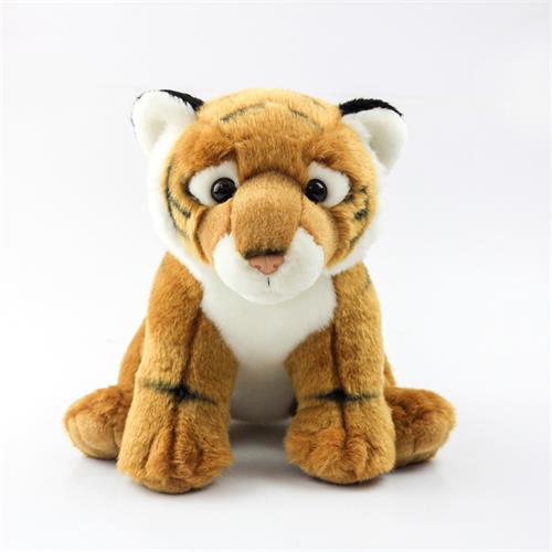 Stuffed tiger animals front